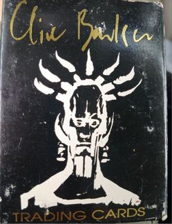 Clive Barker Art Cards From Fantaco