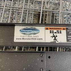 overhead Garage Storage Racks (2) And (1) Wall Wood Rack