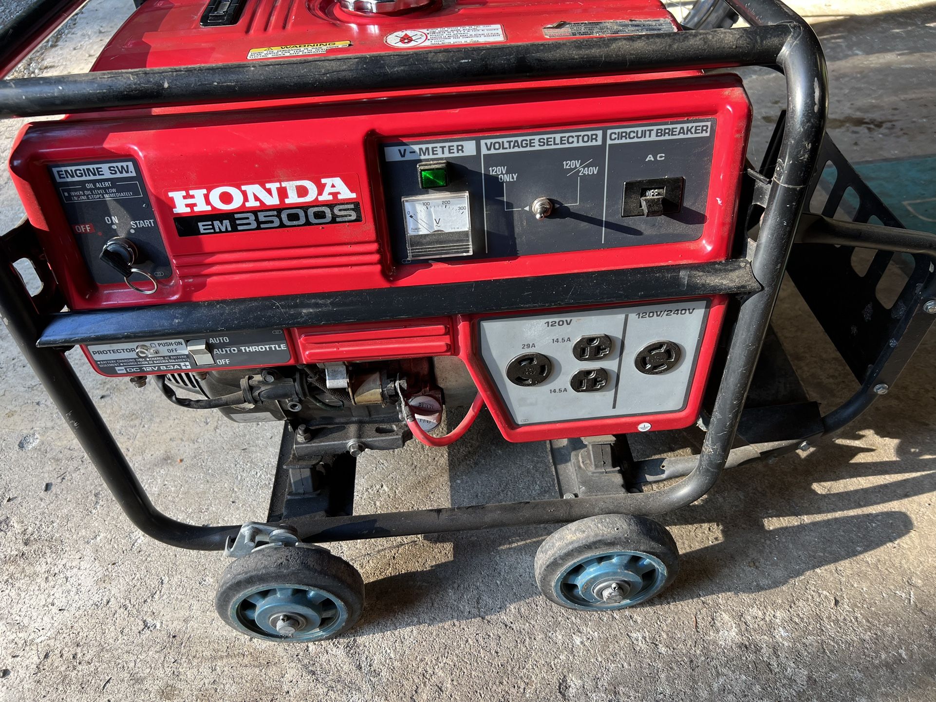 Honda Generator Em 3500s