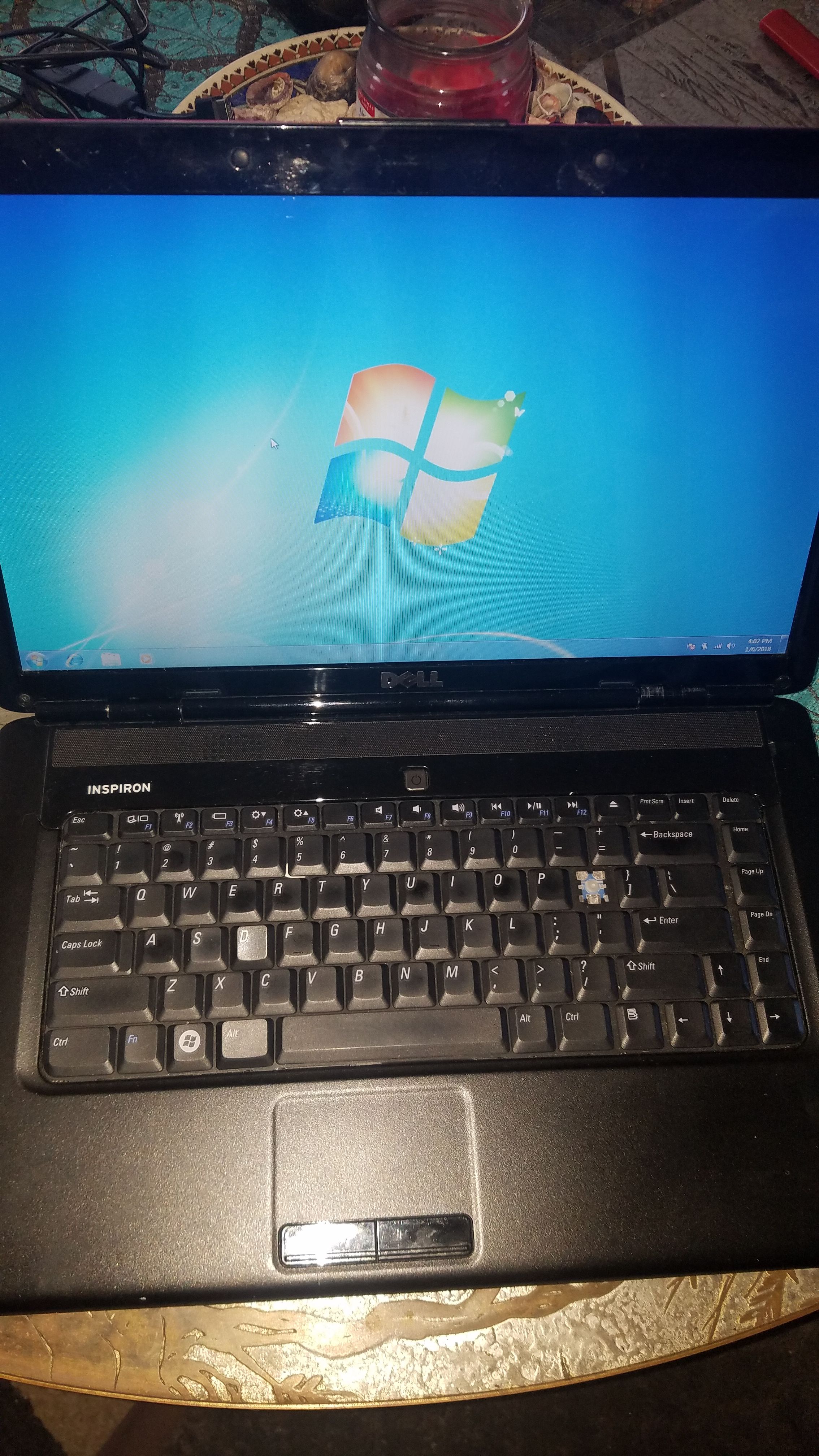 Dell Inspiron 1545 purple laptop