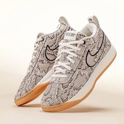 Nike Book 1 Lea Snakeskin Hj5352-100 Light Orewood Men’s Size 9.5 Brand New!!
