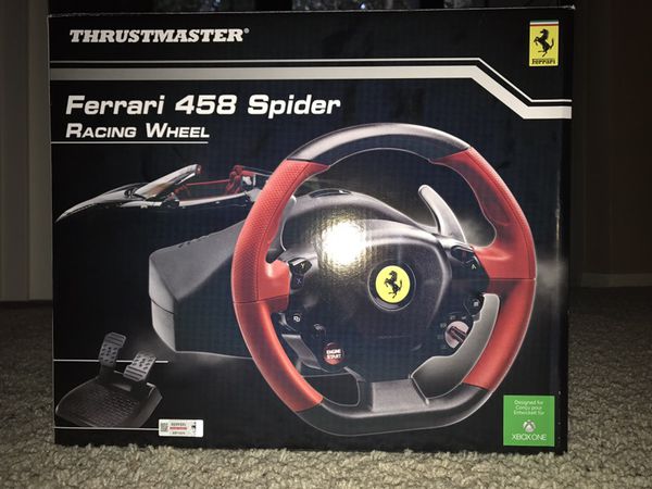 Thrustmaster Ferrari 458 Spider Racing Wheel For Sale In Salem Or Offerup