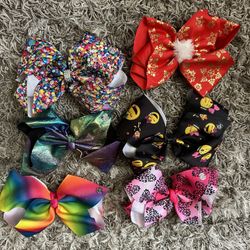 Jojo Siwa Hair Bows. Excellent Condition