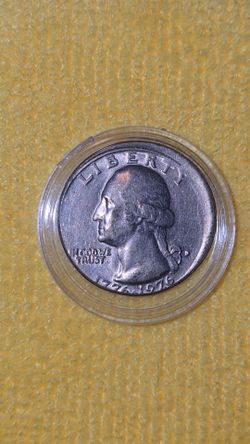 Mint Error Coin 1976 Bicentennial Quarter