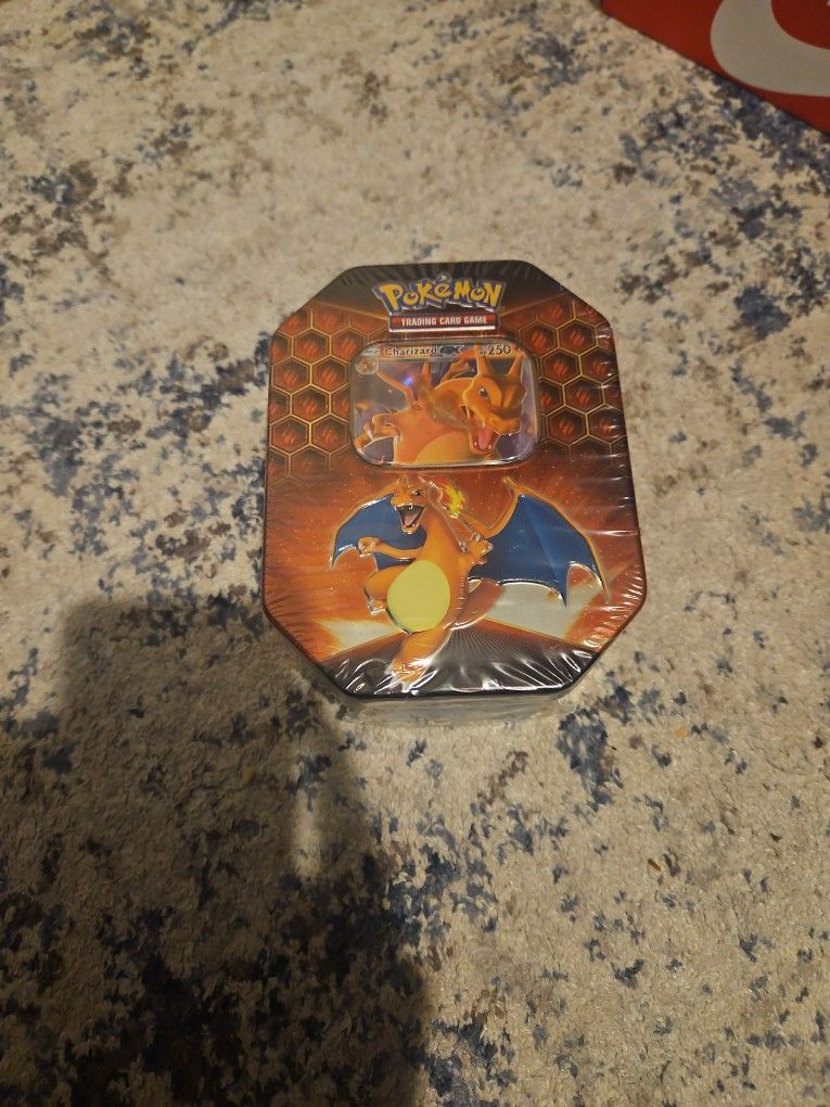 Pokmon Charizard Hidden Fates Tin Pokmon Charizard Hidden Fates Tin