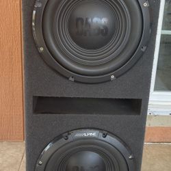 ALPINE 500W Subwoofer