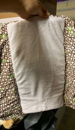 Memory foam baby diaper changing pad