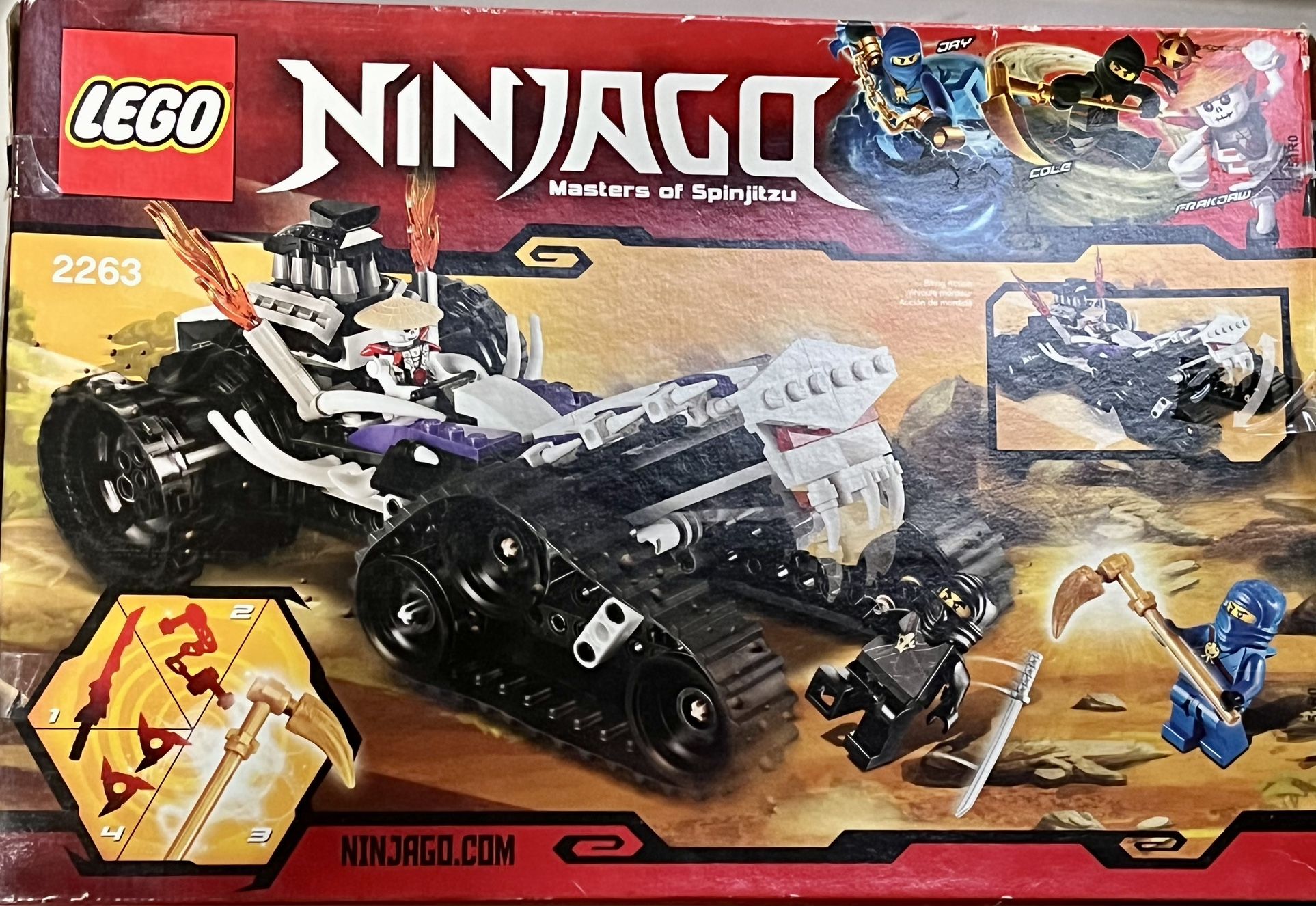 LEGO NINJAGO 2263- Turbo Shredder