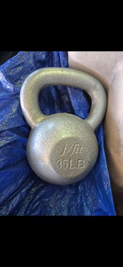 35lbs kettebell weight