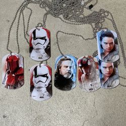 Disney Star Wars Dog Tags Necklaces 