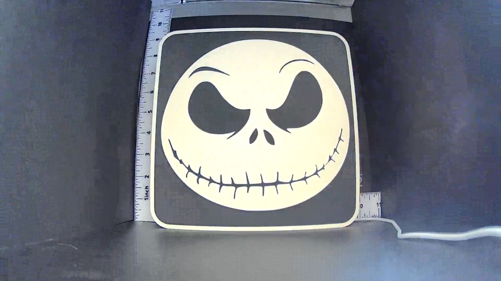 Jack Skellington Lightbox (Bone)