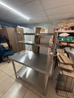 Brand New Stainless Steel Kitchen Table