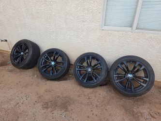 20" BMW staggared wheels