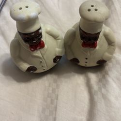 Chef Salt And Pepper Shakers 