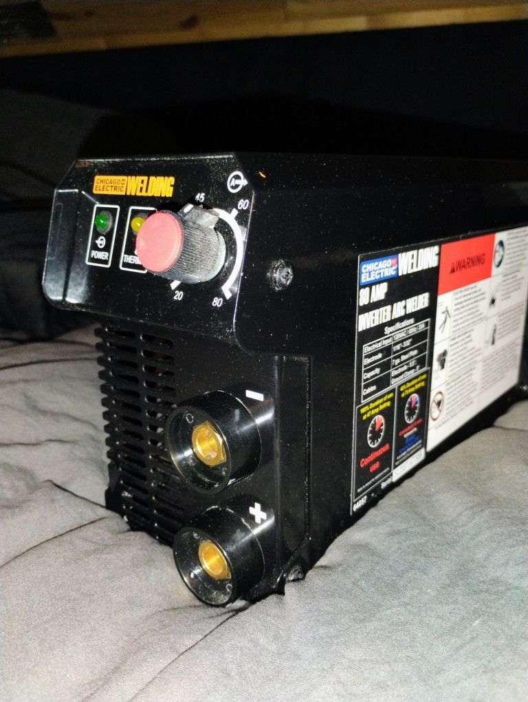 Barely Used 80 Amp Inverter Arc Welder - Great for DIY Projects!
