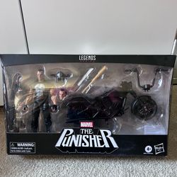 Marvel Legends Punisher rider series motorcycle