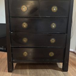 Solid Wood Cabinet - Refinish Project 