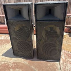 Empty Speaker Cabinets