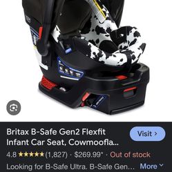 Britax Cowmooflauge Car seat