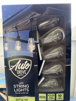 New Outdoor LED String Lights