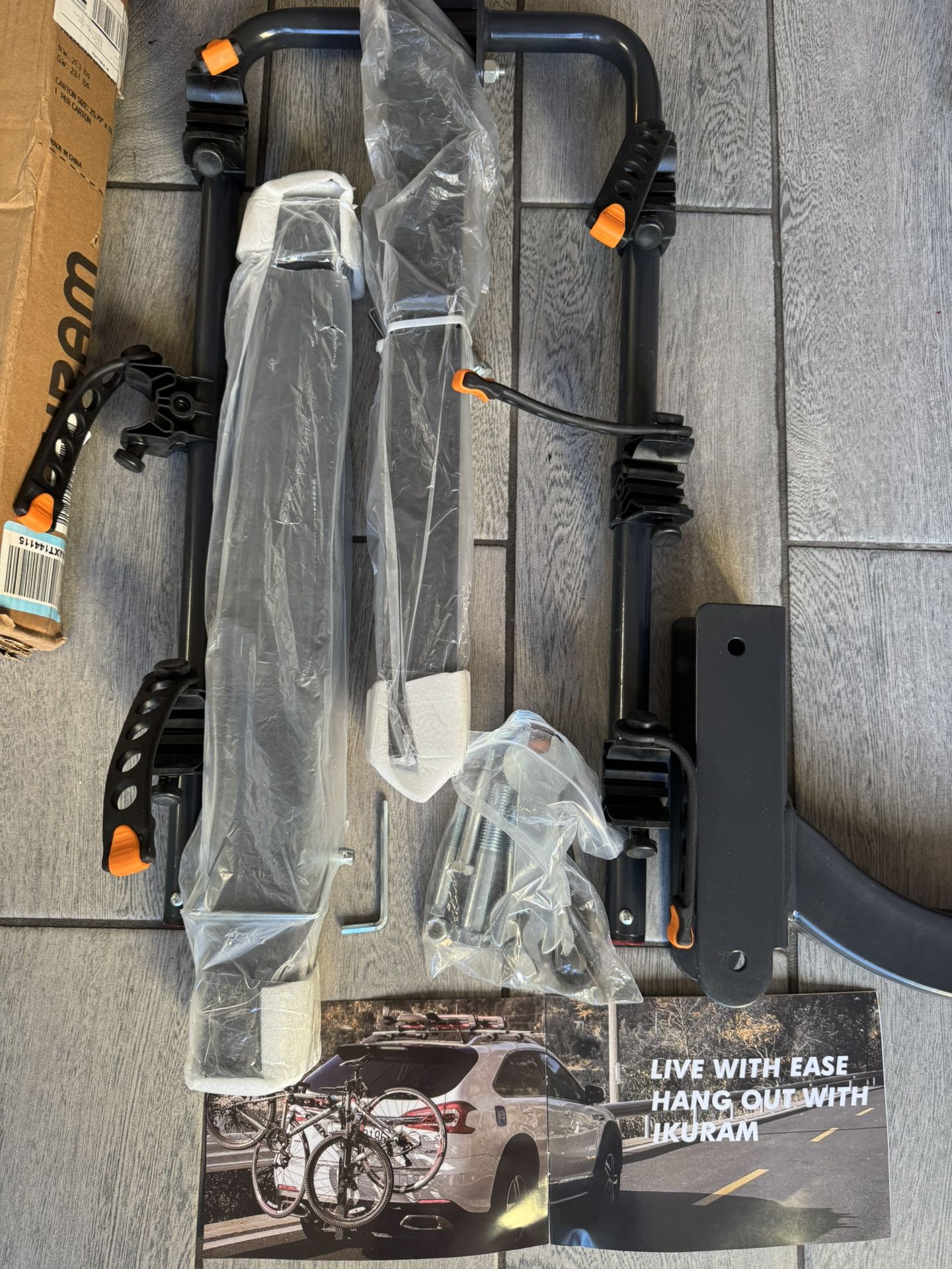 3-Bike Rack Hitch Platform