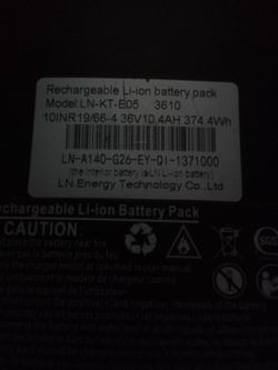 Ebike Battery Pack