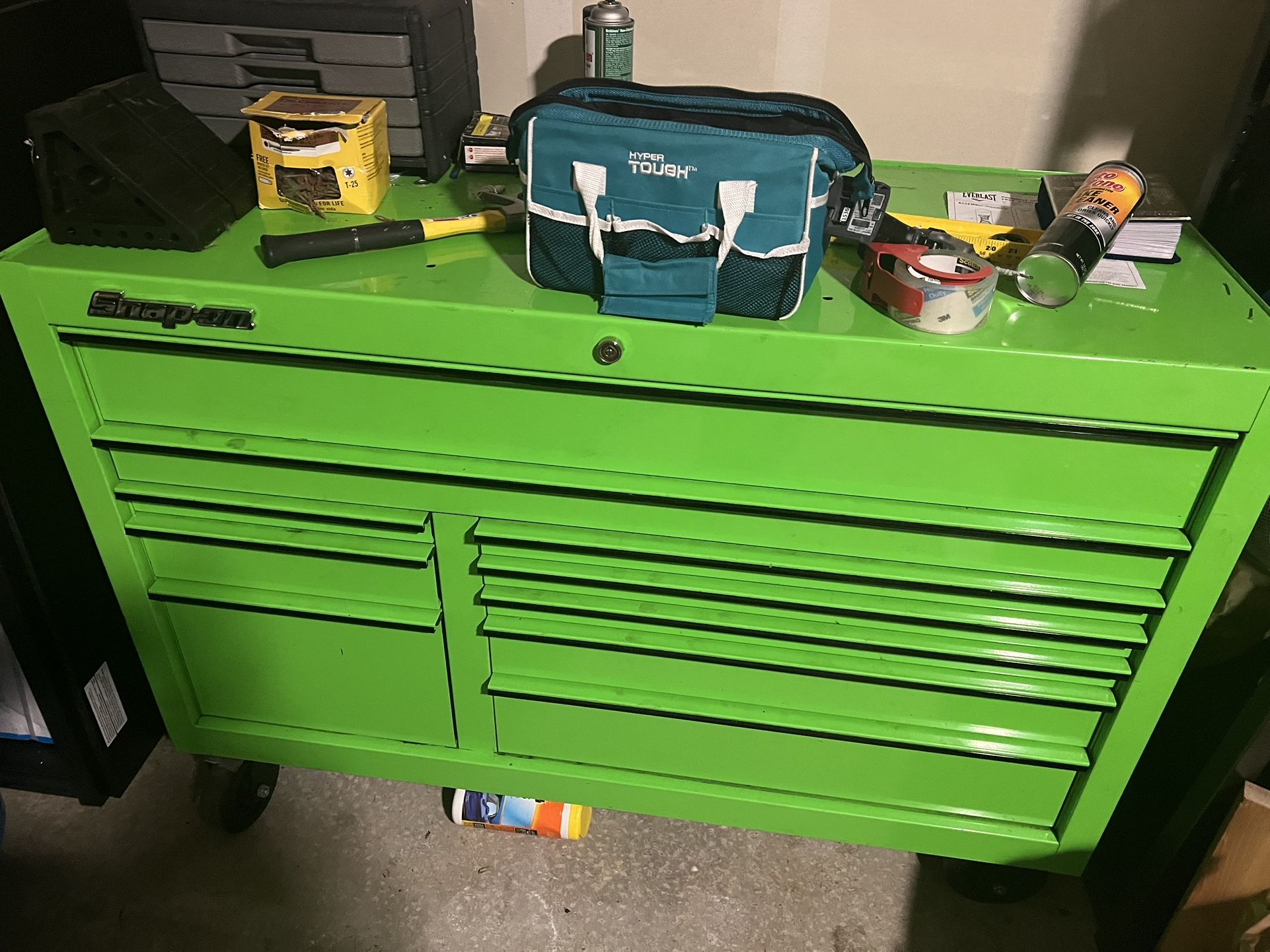 Snap on Tool Box And Tools