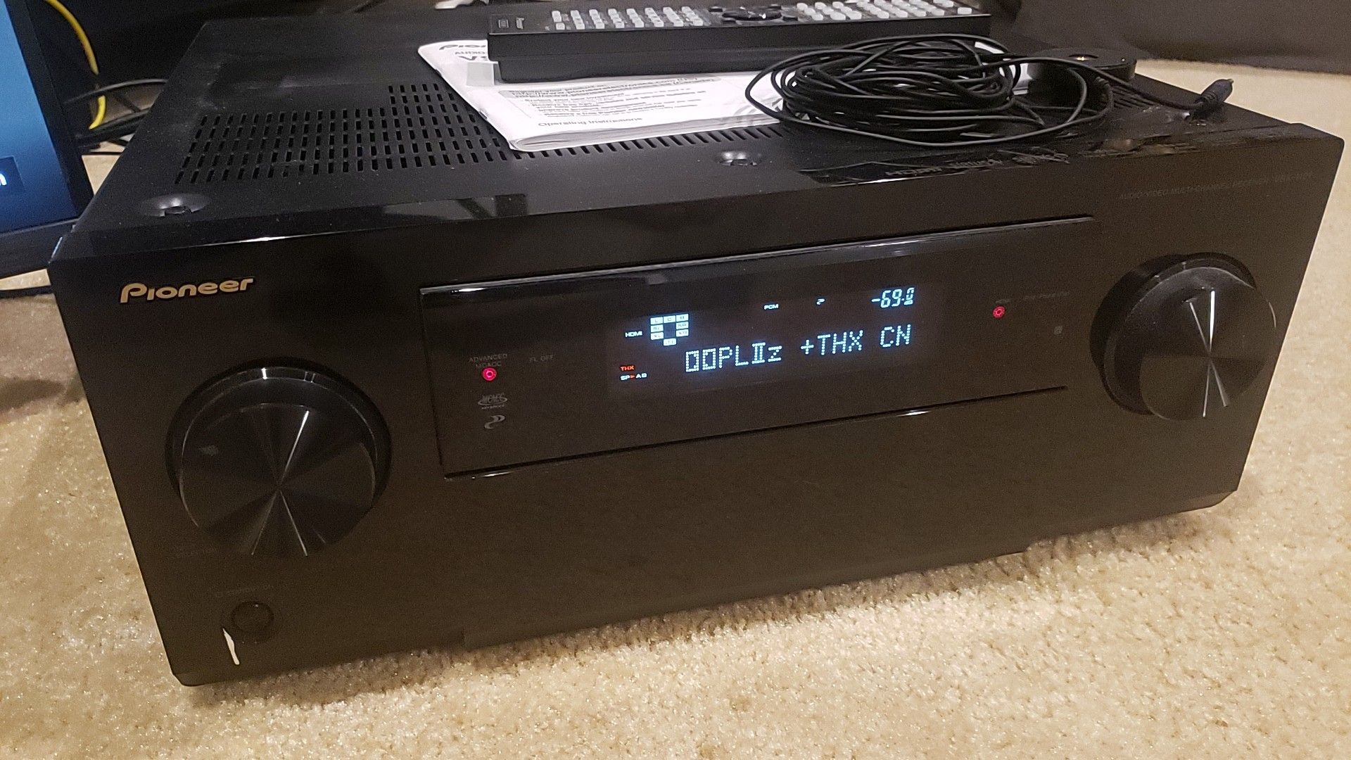 Pioneer VSX 1121 K Receiver 1080p DTS-HD