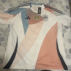 Spain 25 (Women's Team) Away Jersey