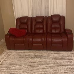 Electric Reclining Sofa 