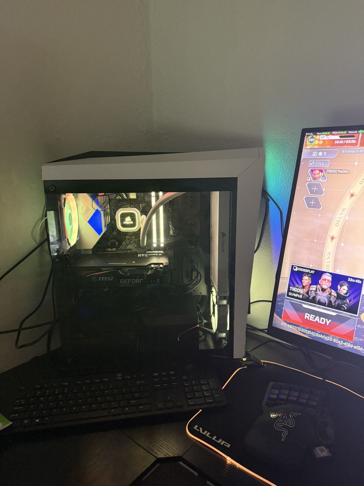Custom Built Pc And Monitors