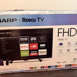 Sharp Television - Roku TV