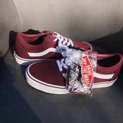 Vans Ward Canvas Burgundy (W/9)