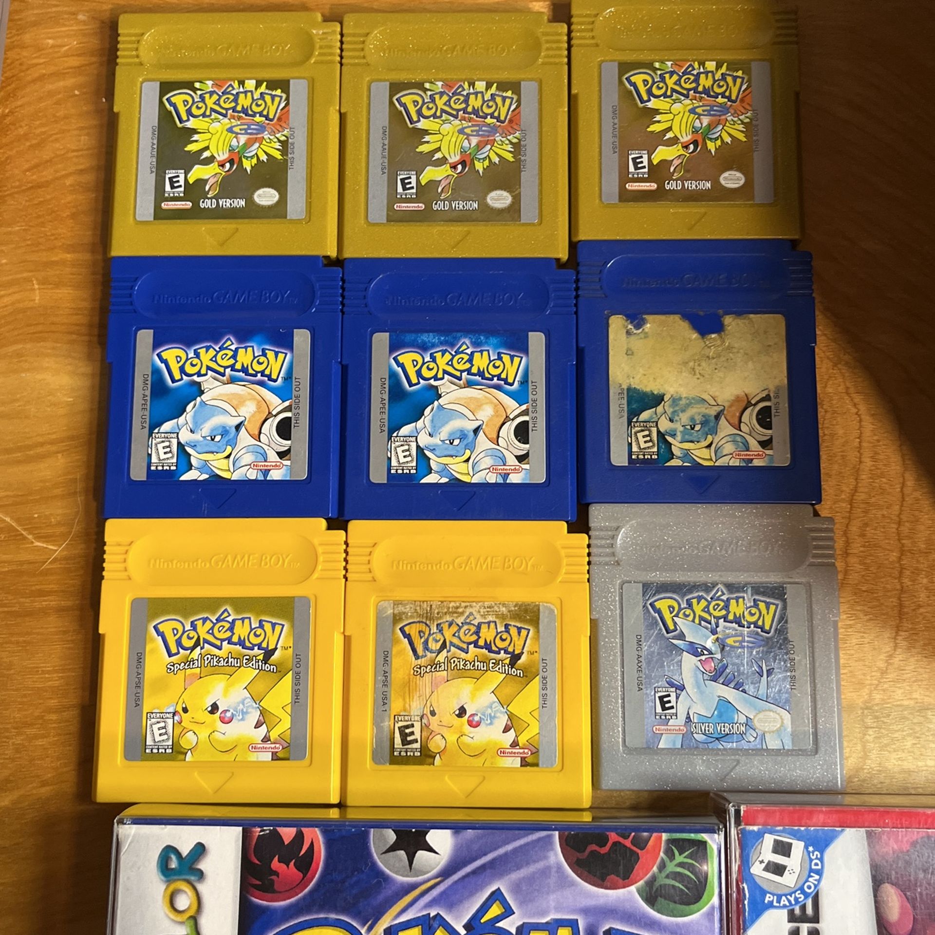 Nintendo Pokémon Games For The GB, GBA And DS
