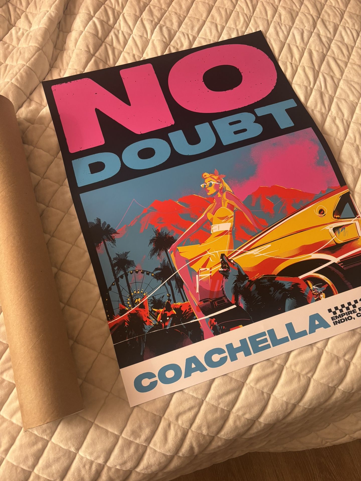 No Doubt Coachella 2024 Poster