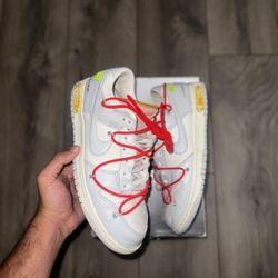 Nike Dunk Offwhite Lot 06 Of 50