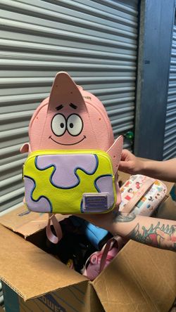 Loungefly Patrick Star Mini Backpack Nickelodeon 20th Anniversary Spongebob New