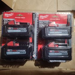 Milwaukee M18 Batteries 