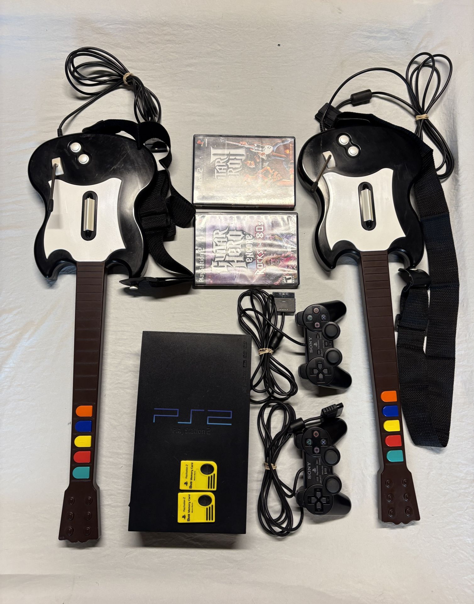 PS2 Guitar Hero Bundle