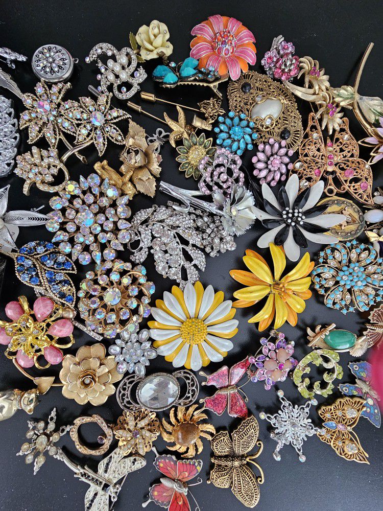 Brooches, Brooches, Brooches 
