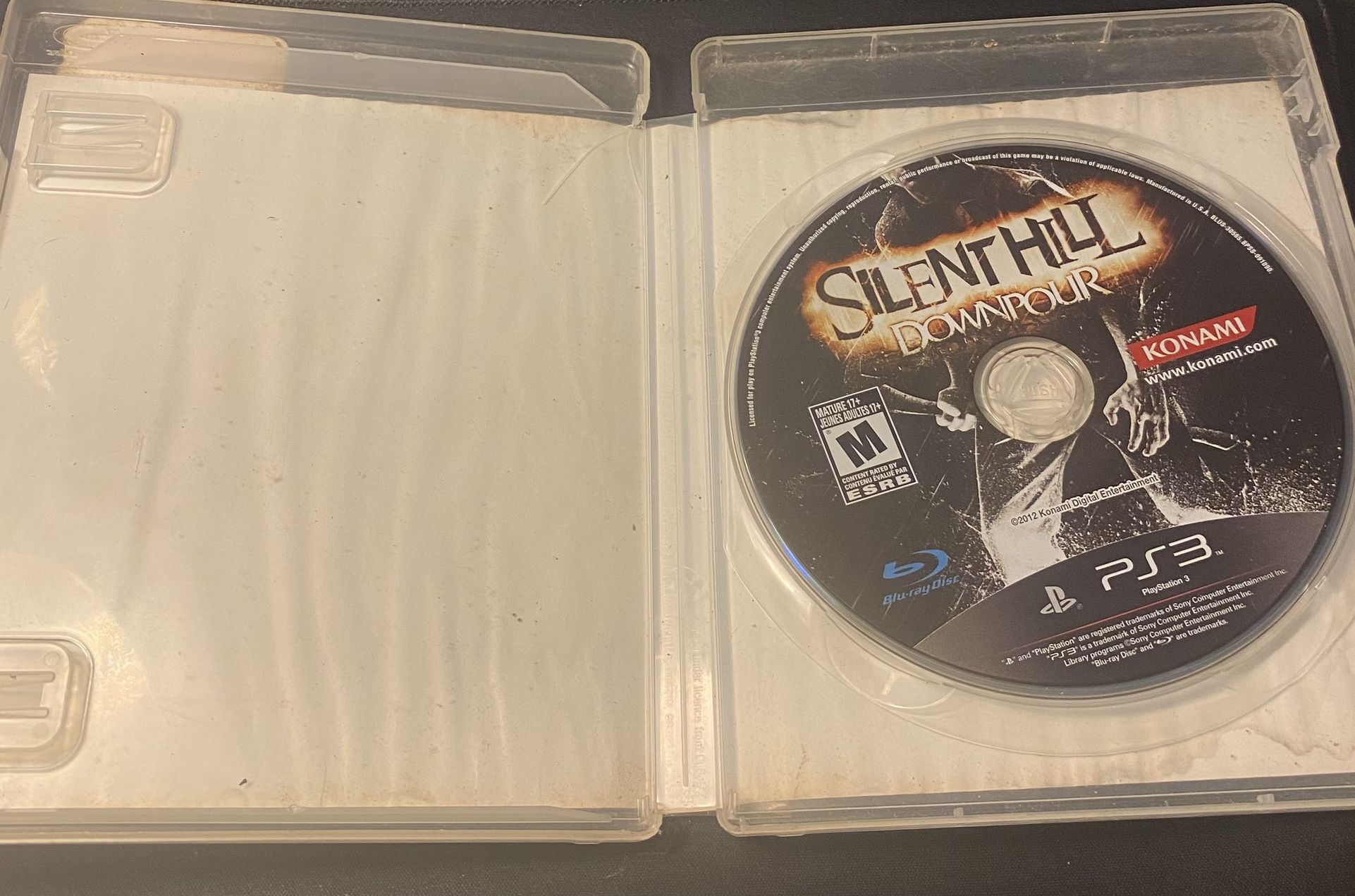 Silent Hill: Downpour (PS3) – Excellent Condition – Rare & Collectible Horror