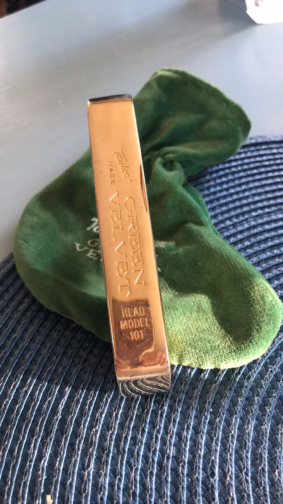 Vintage Taylor Made 24k Golf Putter Head.
