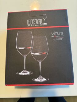Set of 2 Riedel Wine Glasses