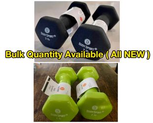 4x Dumbbells Hand Weights 2 lbs for Exercising Fitness