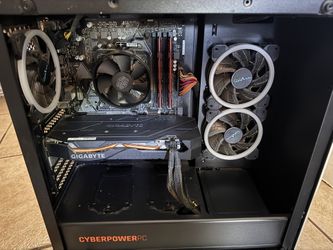 Cyber Power Pc with Logitech, G Pro And Glorious Keyboard