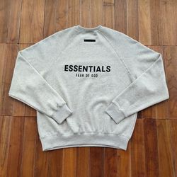 Essentials Fear of God Gray Sweater