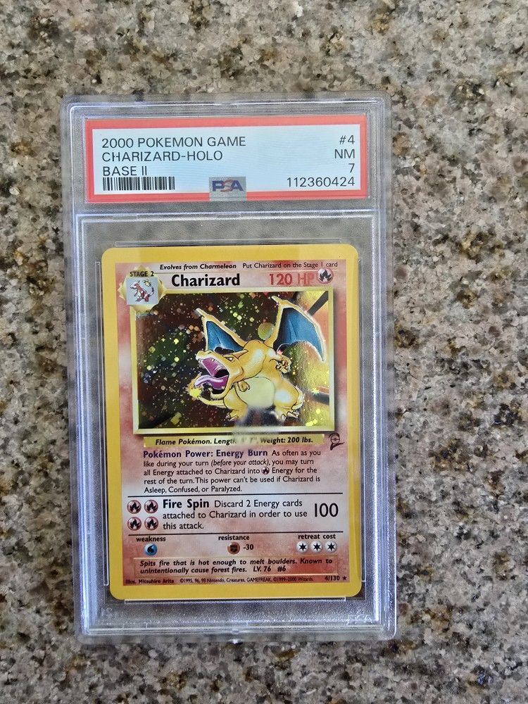 2000 Pokémon Charizard-Hologram