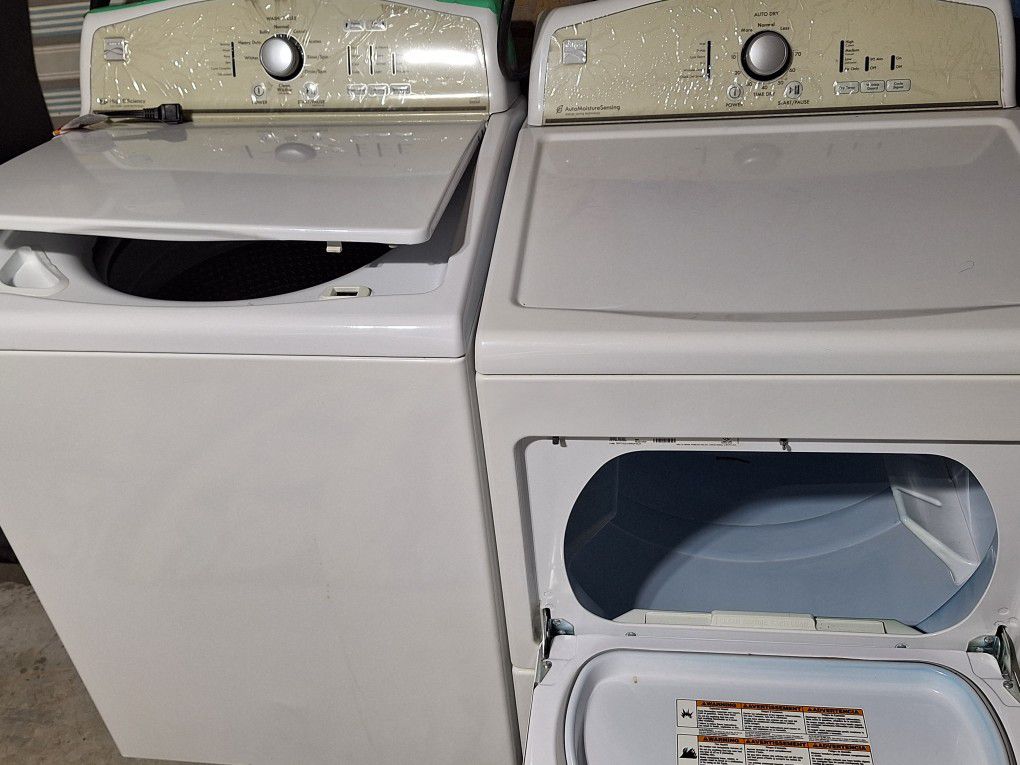  Kenmore White  Washer  & Dryer 