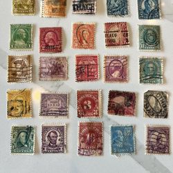 Very Old Stamps  From 1(contact info removed) - Lot Of 100