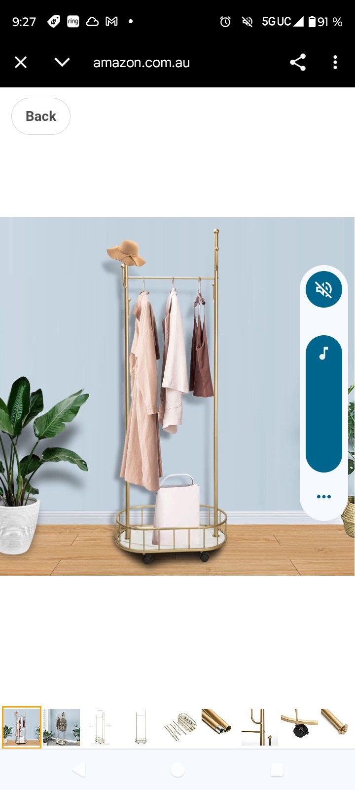 Coat Rack With Storage Basket